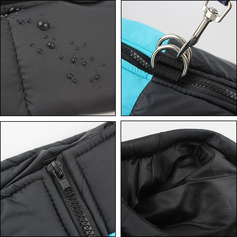 Winter Waterproof Dog Coat – Warm Pet Jacket Vest for Small, Medium & Large Dog