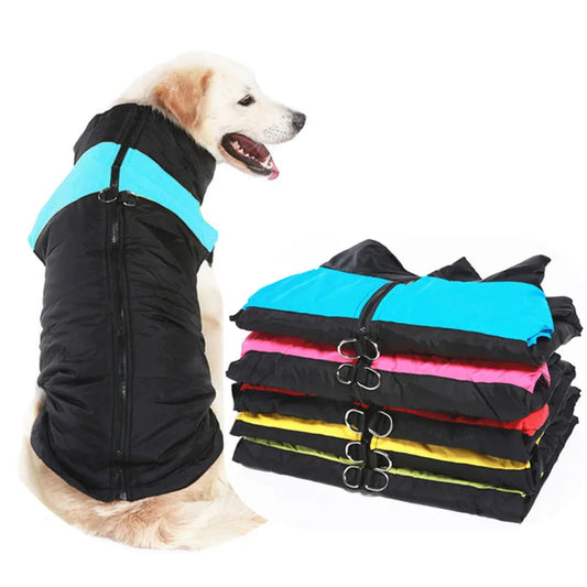 Winter Waterproof Dog Coat – Warm Pet Jacket Vest for Small, Medium & Large Dog