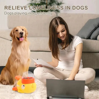 Educational Dog  and Cats Toy - Food Dispenser Duck
