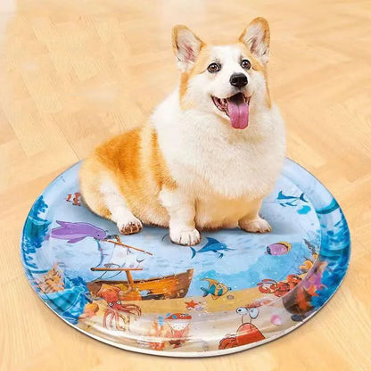 Interactive Cooling Water Bed for Dogs