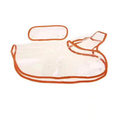 Waterproof Dog Raincoat – Clear Protective Pet Jacket with Hood