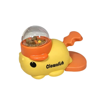 Educational Dog  and Cats Toy - Food Dispenser Duck