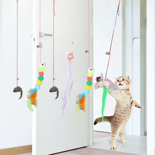 Interactive Hanging Cat Toy