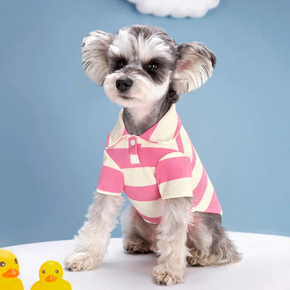 Summer Polo Shirt for Dogs & Cats
