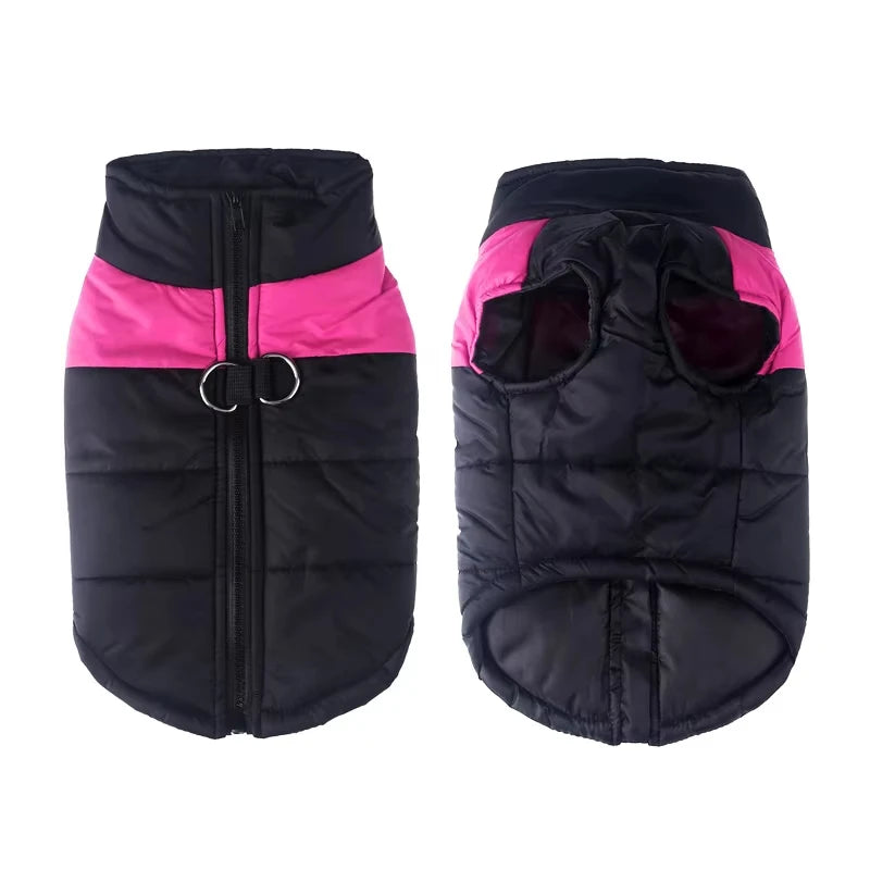 Winter Waterproof Dog Coat – Warm Pet Jacket Vest for Small, Medium & Large Dog