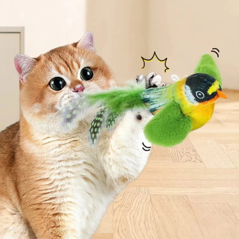 Tweeting Bird Cat Toy