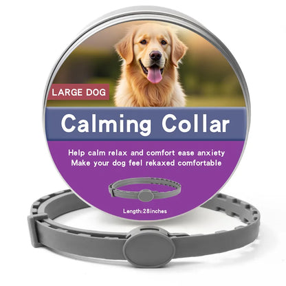 Calming collars with pheromones for dogs and cats, relieves anxiety
