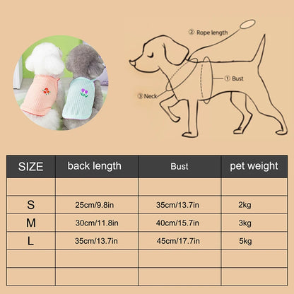 Lightweight Summer Vest for Small Dogs & Cats