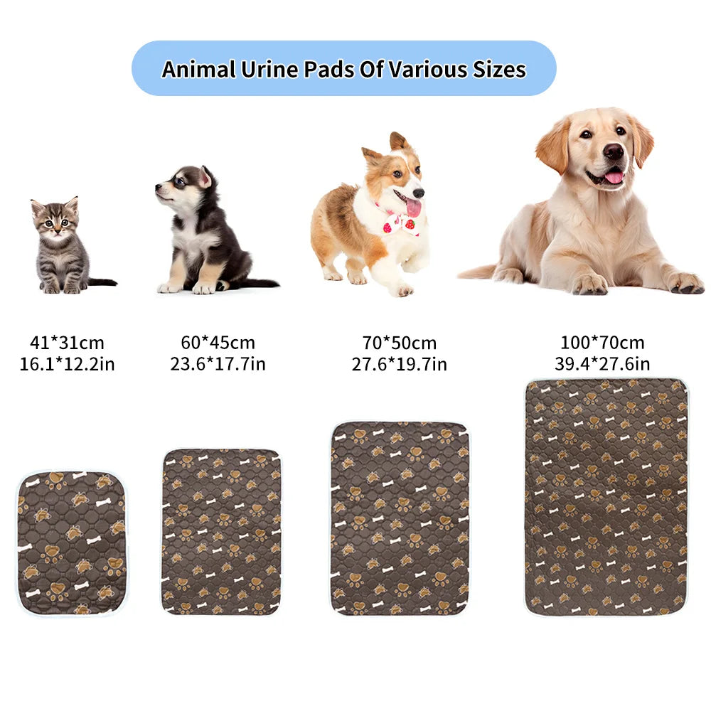 Reusable Absorbent Dog Pee Pad – Washable, Anti-Slip