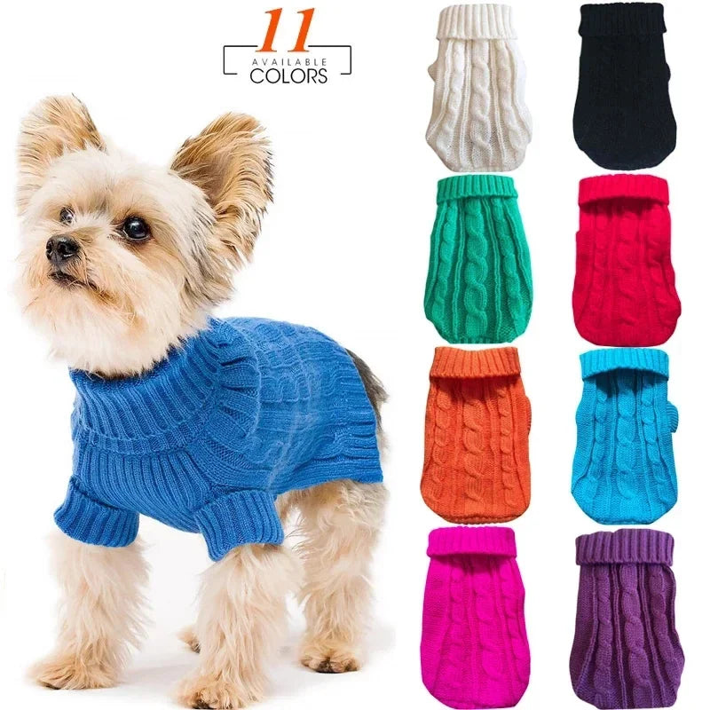 Knitted Dog Sweater – Cosy and Stylish Winter Wear