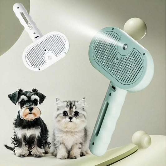 Magic Pet Spray Brush – Easy Cleaning and Detangling