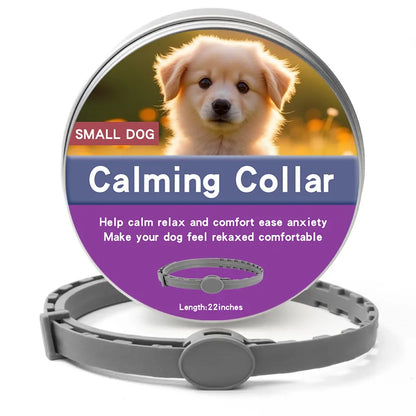 Calming collars with pheromones for dogs and cats, relieves anxiety