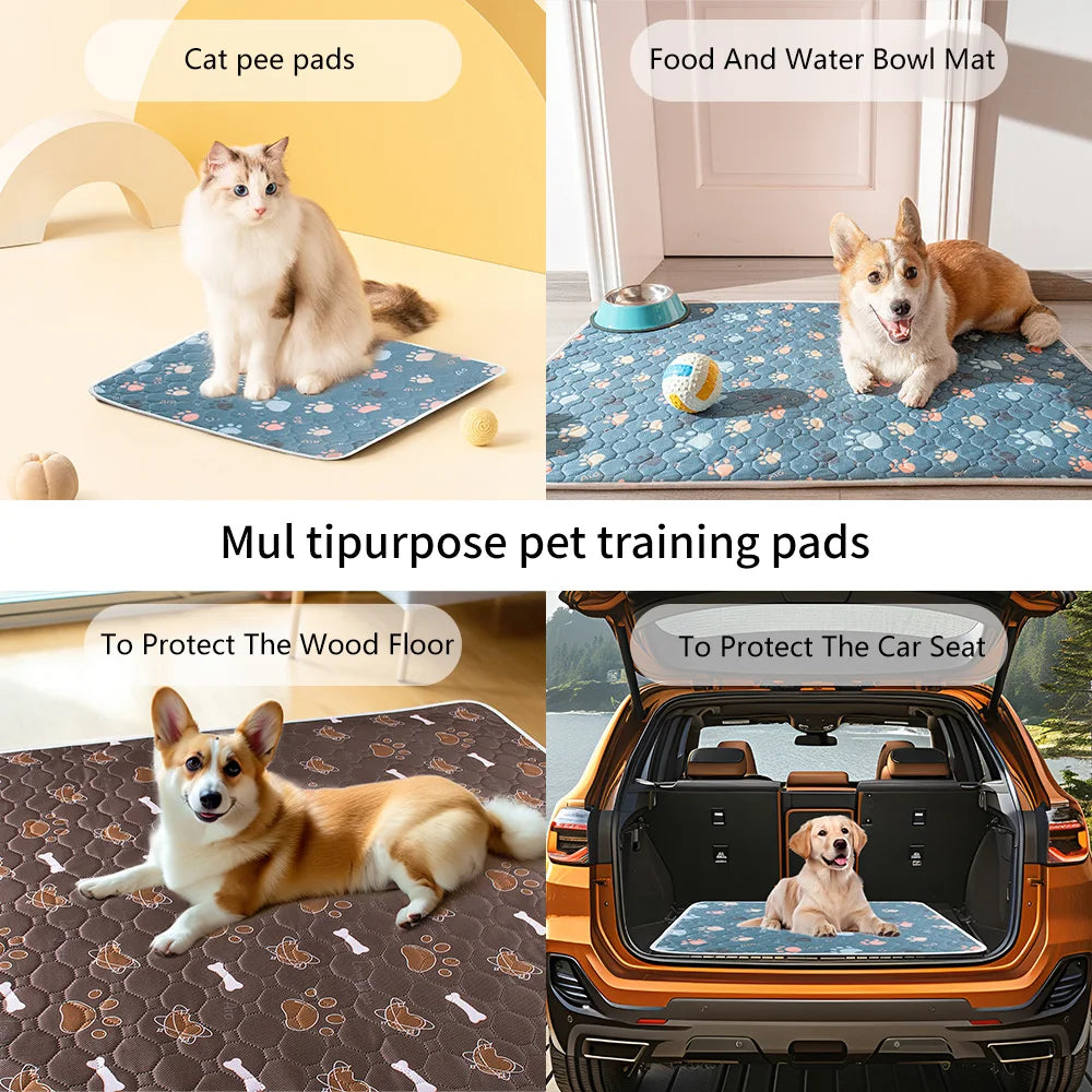 Reusable Absorbent Dog Pee Pad – Washable, Anti-Slip