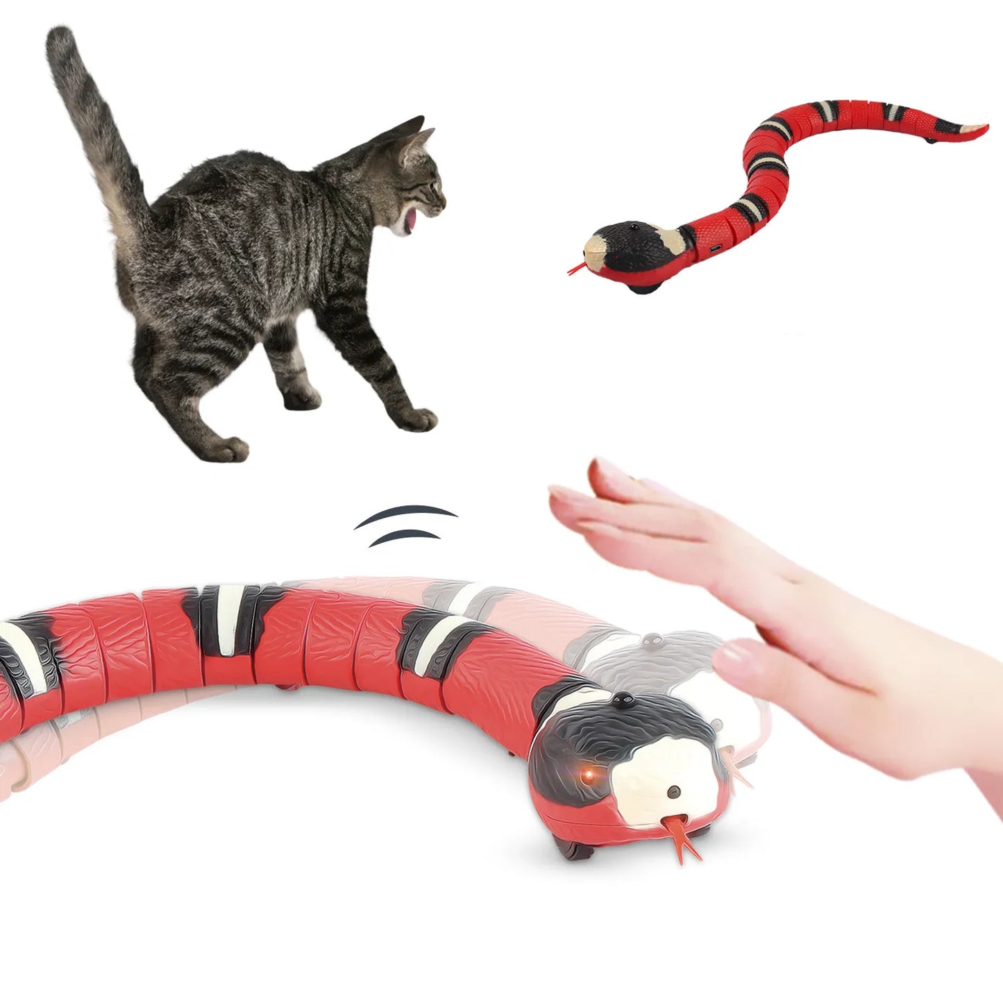 Snakey - Interactive Cat Toy