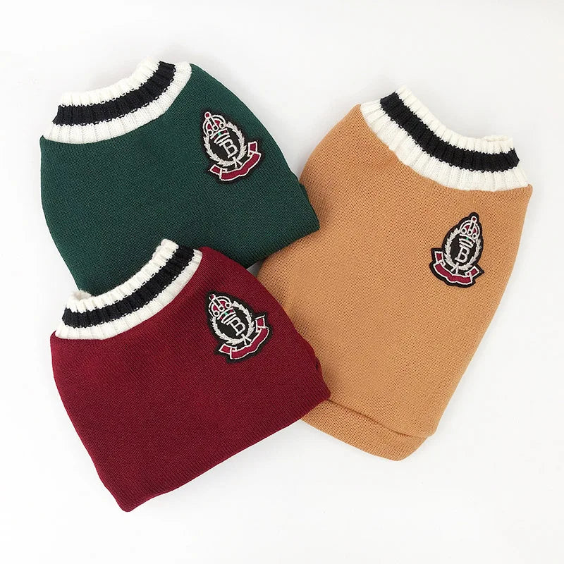 Winter Pet Sweater – Warm Pullover for Small Dogs & Cats
