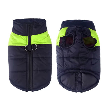 Winter Waterproof Dog Coat – Warm Pet Jacket Vest for Small, Medium & Large Dog