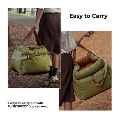 Comfortable Dog Car Seat – Funny Fuzzy