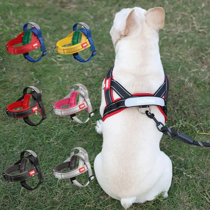 Adjustable Reflective Dog Harness Vest
