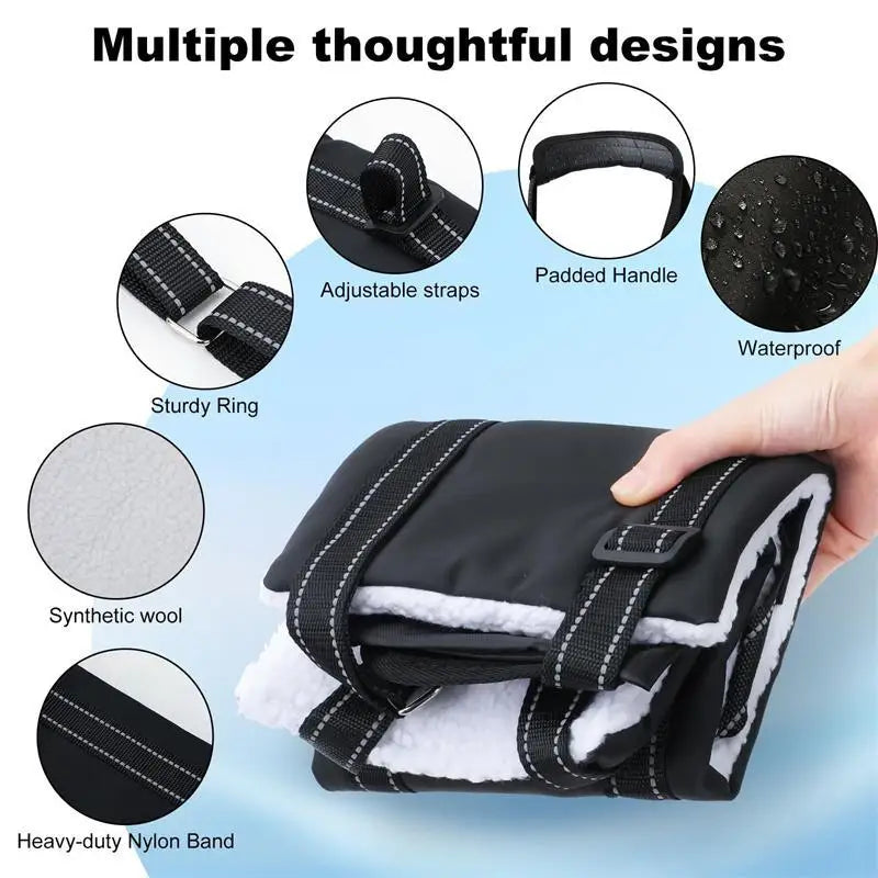 Dog support harness - Adjustable rehabilitation belt