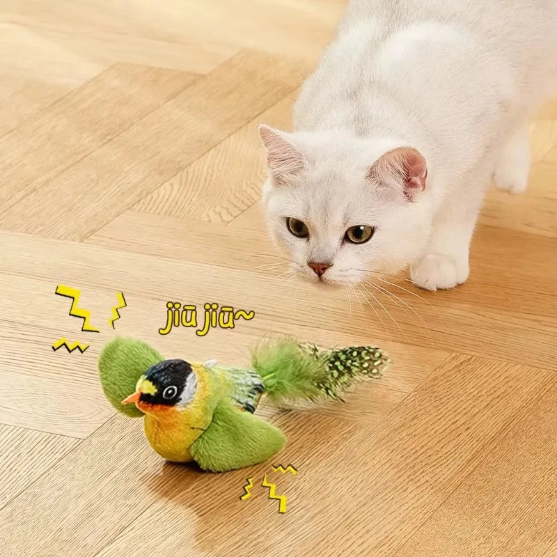 Tweeting Bird Cat Toy