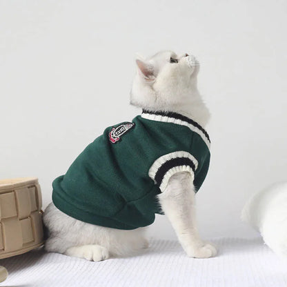 Winter Pet Sweater – Warm Pullover for Small Dogs & Cats