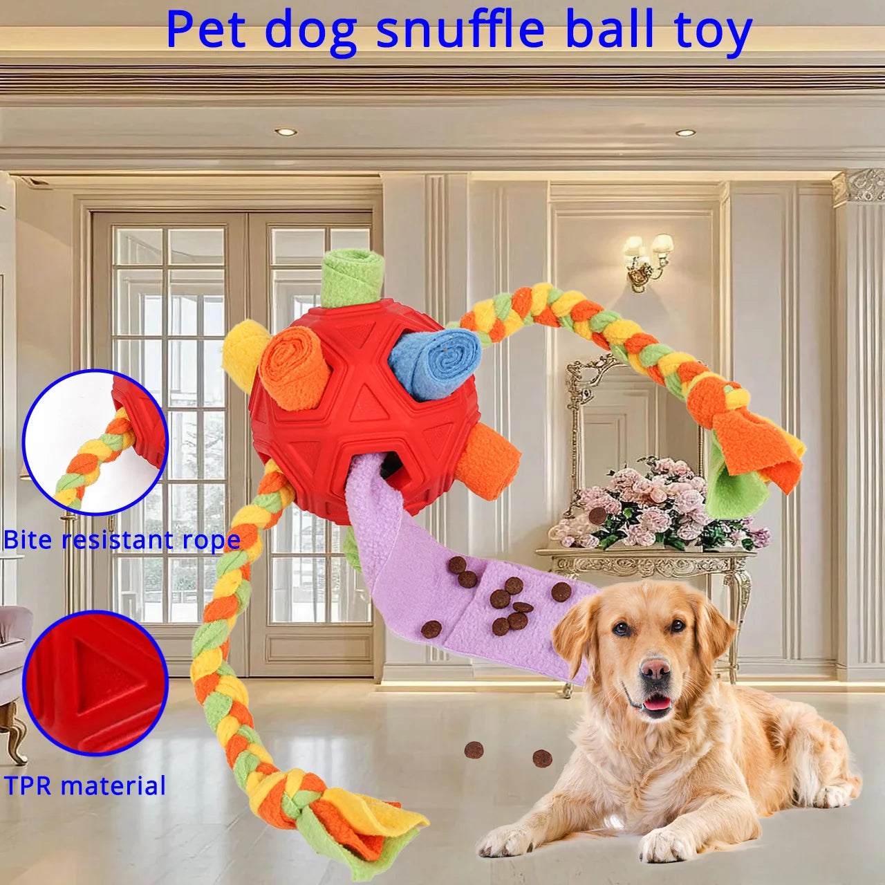 2-in-1 Durable Snuffleball