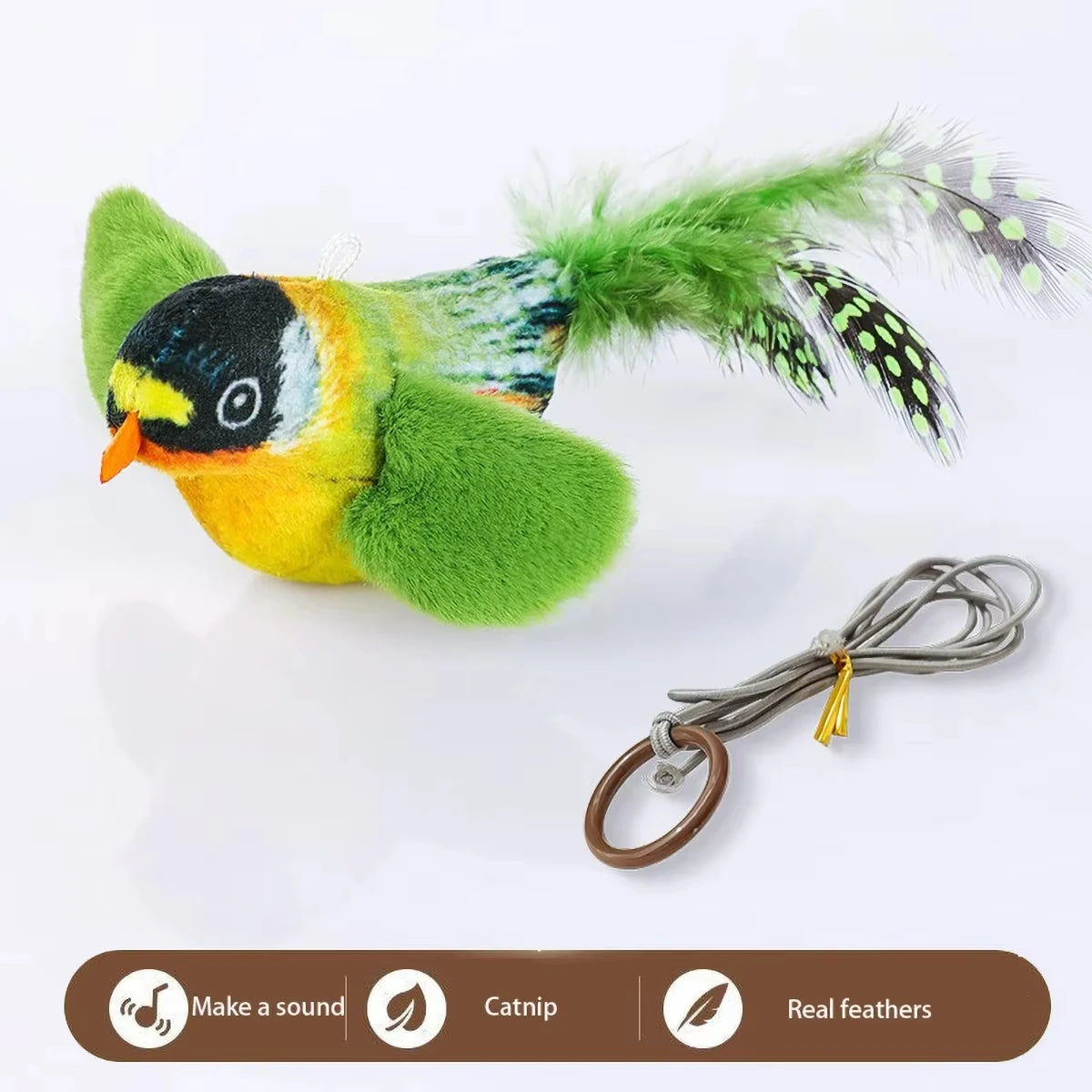 Tweeting Bird Cat Toy