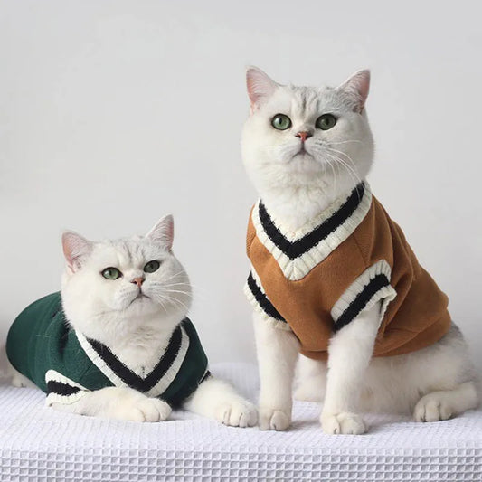 Winter Pet Sweater – Warm Pullover for Small Dogs & Cats