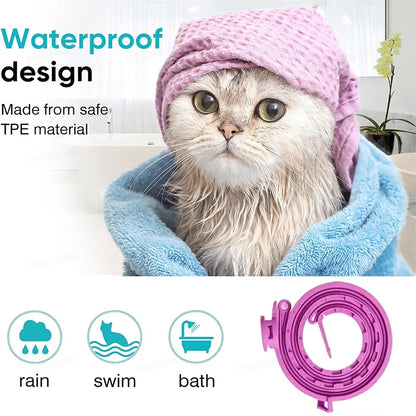 Calming collars with pheromones for dogs and cats, relieves anxiety