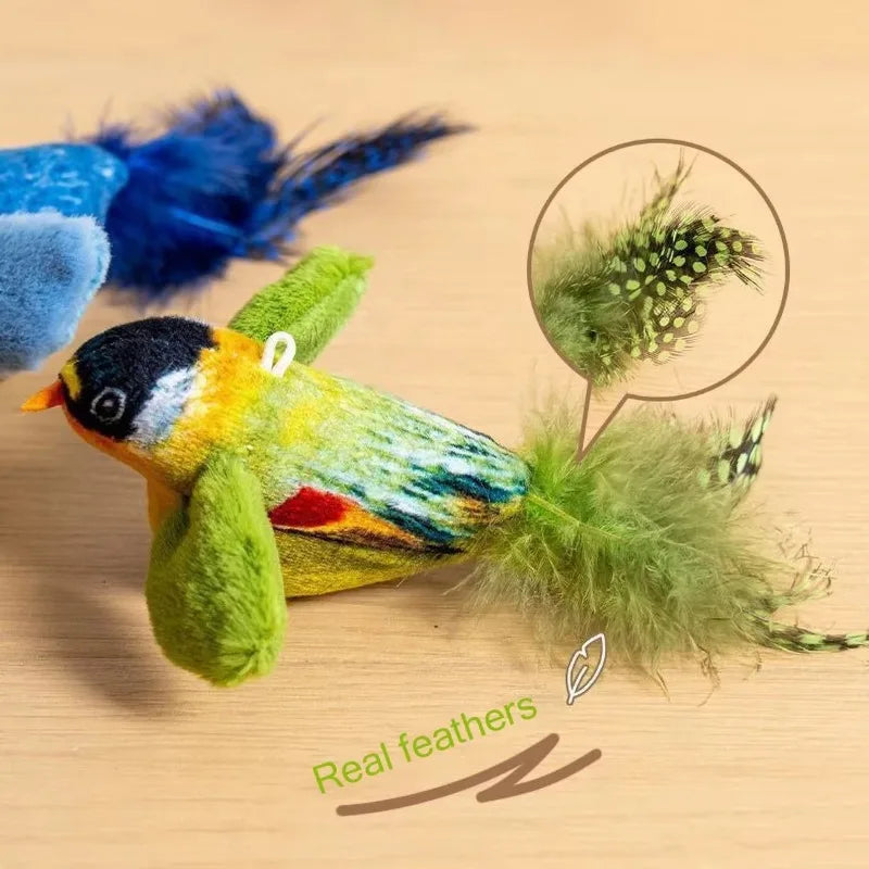 Tweeting Bird Cat Toy